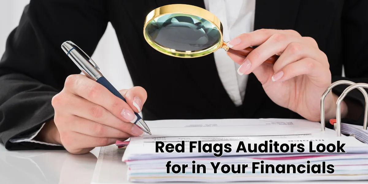 Some Red Flags Auditors Look for in Your Financials