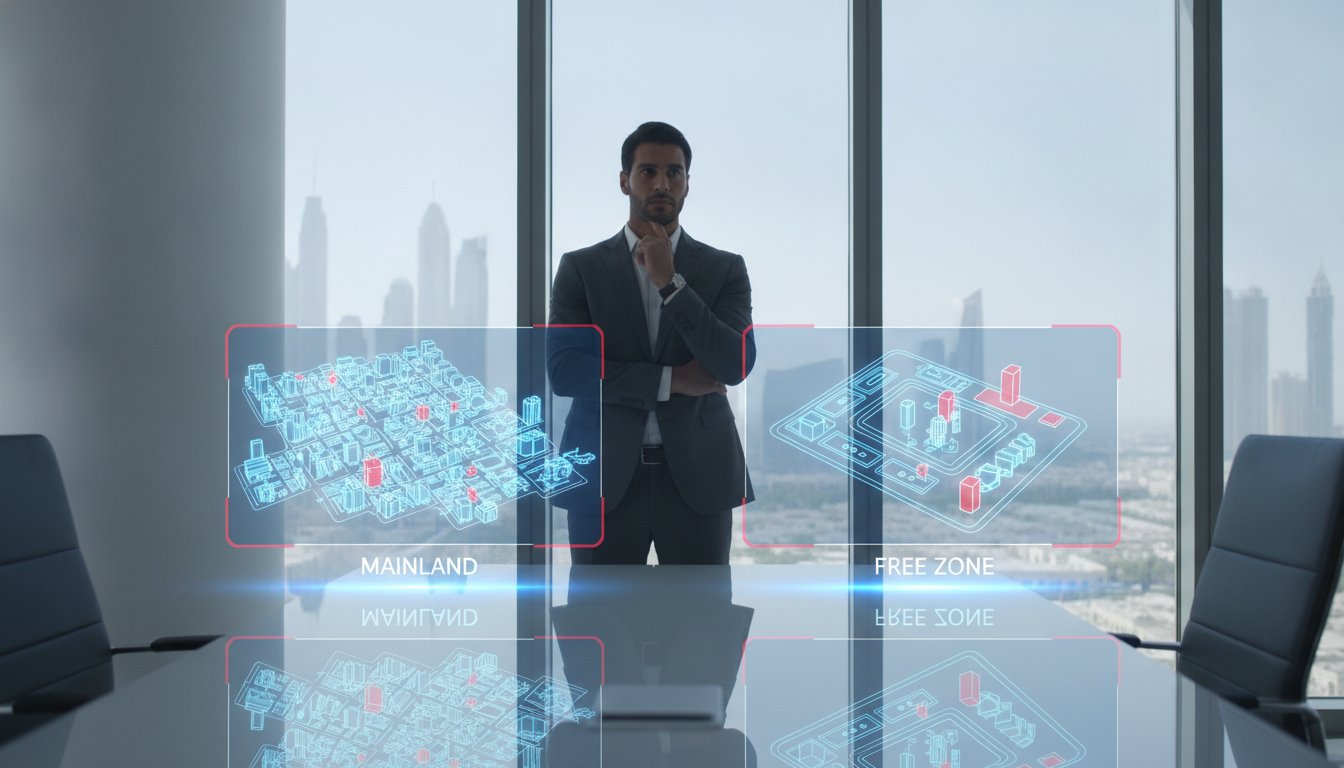 Mainland vs Free Zone Company Setup: The 2026 Strategic Comparison for UAE Founders